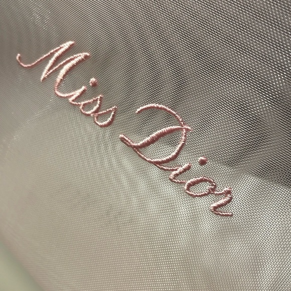 Dior pouch PINK mesh - Picture 2 of 7